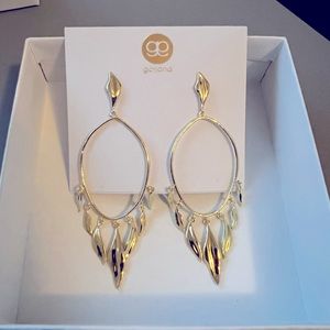 Gold Gorjana Autumn Drop dangle earrings